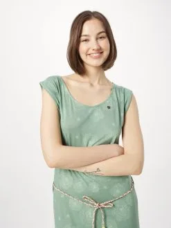 Ragwear Zomerjurken Zomerjurk Dames Groen / Pastelgroen -Ragwear Verkoopwinkel 4317a4a74fd6f188d0a5c9cadf153ce5