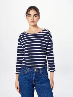 Ragwear Shirts Met 3/4 Mouw Shirt TAVVI Dames Navy -Ragwear Verkoopwinkel 433fe9f9135a8002663a759df9ba5d16