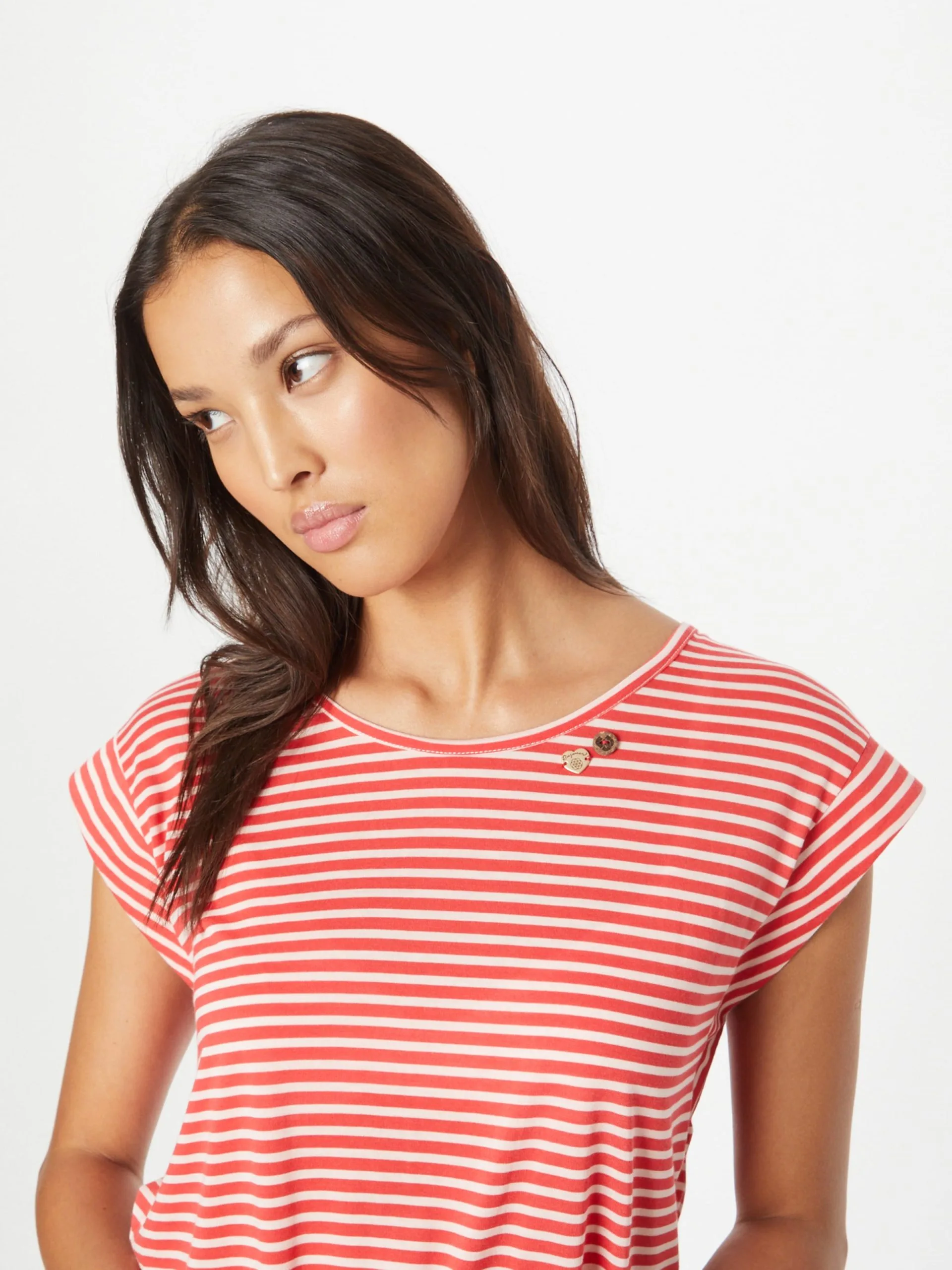 Ragwear T-shirts Shirt TULSA Dames Rood 2 Ragwear T-shirts Shirt TULSA Dames Rood - Afbeelding 2