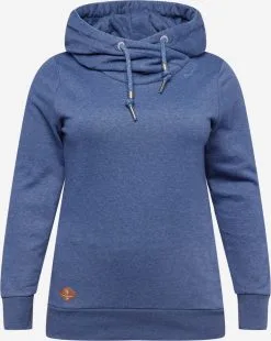 Hoodies Sweatshirt Dames Duifblauw