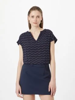 Ragwear T-shirts Shirt HARRIA Dames Navy -Ragwear Verkoopwinkel 463d7e85fb5afec77c648813d9818313