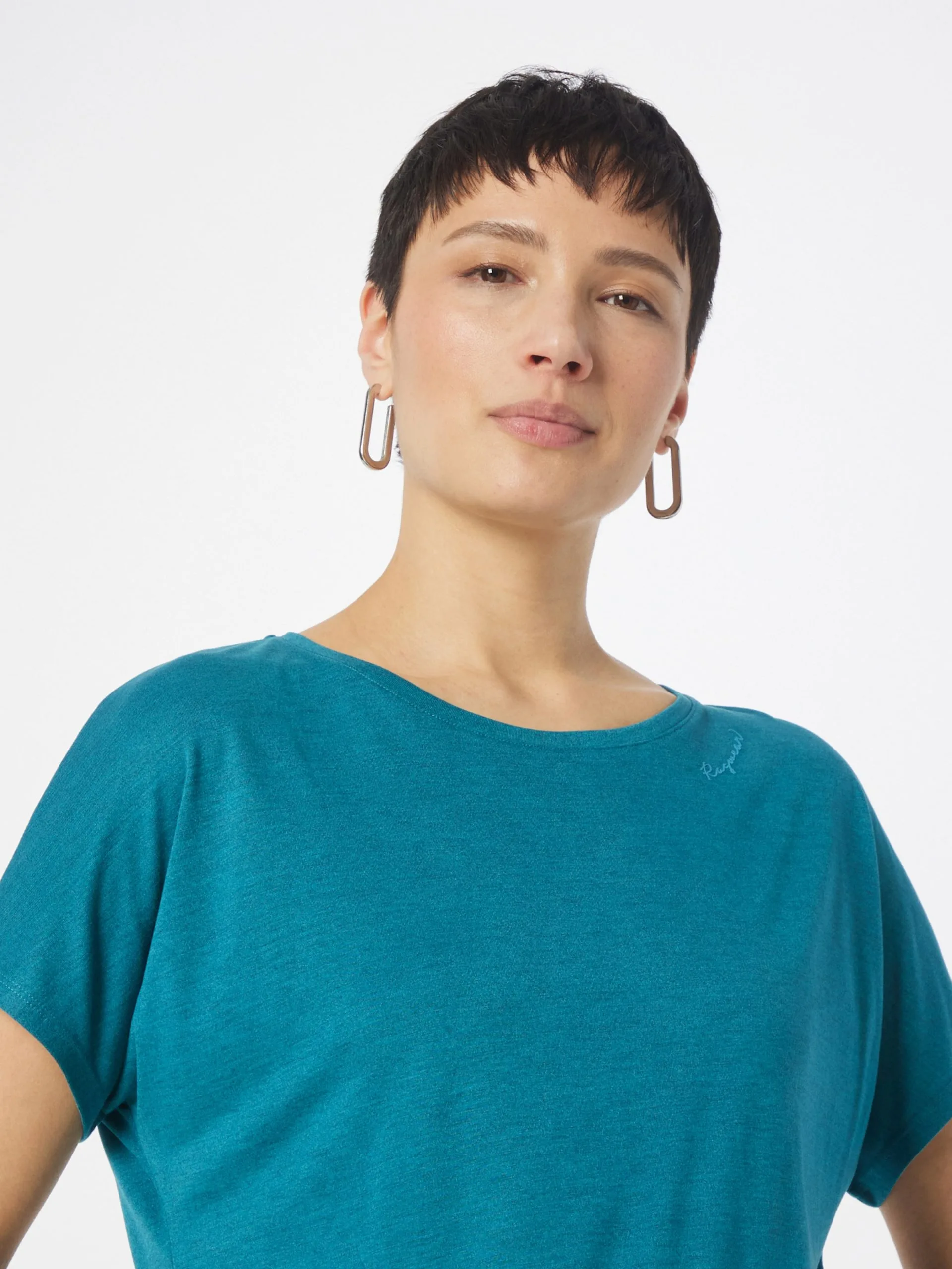 Ragwear T-shirts Shirt PECORI Dames Blauw 2 Ragwear T-shirts Shirt PECORI Dames Blauw - Afbeelding 2