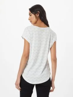 Ragwear T-shirts Shirt CHEDAR CHEVRON Dames Offwhite -Ragwear Verkoopwinkel 46bb21878746e5ee5fba492691c83691