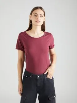 Ragwear T-shirts Shirt Dames Robijnrood -Ragwear Verkoopwinkel 46d29029979542384e14f8a861dba2b5