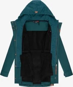 Ragwear Parkas Tussenparka Ybela Dames Groen / Donkergroen -Ragwear Verkoopwinkel 49b4f78b0032799fe5386557e6f52f2a