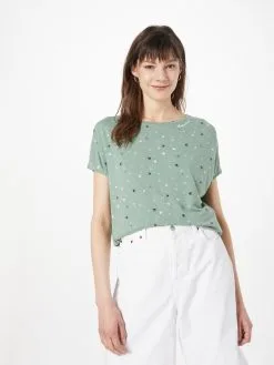 Ragwear T-shirts Shirt Dames Smaragd / Mintgroen -Ragwear Verkoopwinkel 4a105ce0f99c27f4e9503b5eb200cd2e