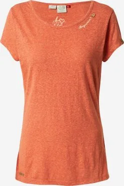 Ragwear Verkoopwinkel 27 Ragwear T-shirts Shirt MINTT Dames Oranje Gemêleerd