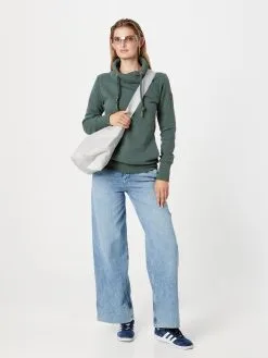 Ragwear Sweatshirts Sweatshirt NESKA Dames Groen Gemêleerd -Ragwear Verkoopwinkel 4d21eec36679a182cecfd4ddba90c77a