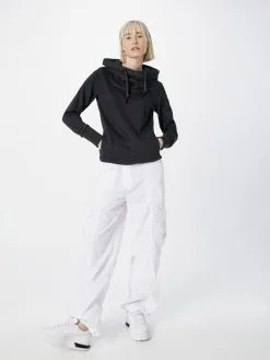 Ragwear Hoodies Sweatshirt GRIPY BOLD Dames Zwart Gemêleerd -Ragwear Verkoopwinkel 4e41a4dd7b2736858a208499c8eba5bf