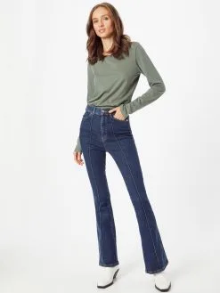 Ragwear Longsleeves Shirt FLORAH Dames Smaragd -Ragwear Verkoopwinkel 4ede2998564575d0296024a9203005da