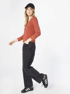 Ragwear Longsleeves Shirt Dames Roestbruin -Ragwear Verkoopwinkel 4f3fc24aeb04ae7fef87d2c96469d0dd