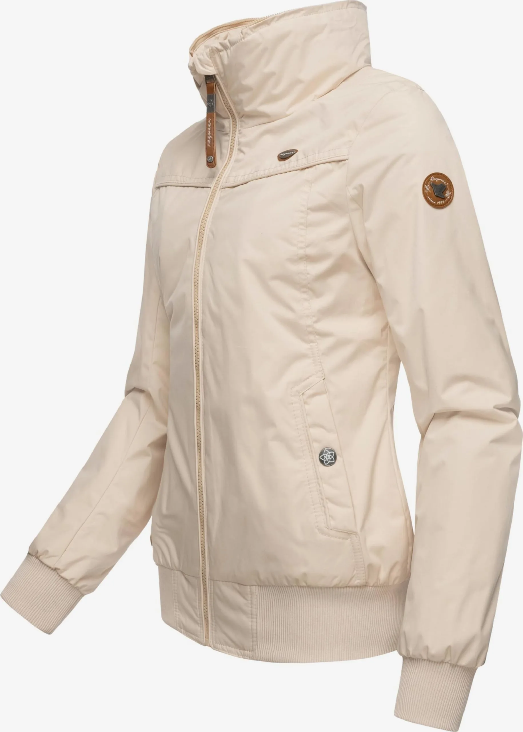 Ragwear Outdoor Jassen Functionele Jas Jotty Dames Beige 5 Ragwear Outdoor Jassen Functionele Jas Jotty Dames Beige - Afbeelding 5