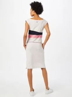 Ragwear Zomerjurken Zomerjurk Taraya Dames Beige -Ragwear Verkoopwinkel 54946bb39b9ee2a0435098b068a7bead