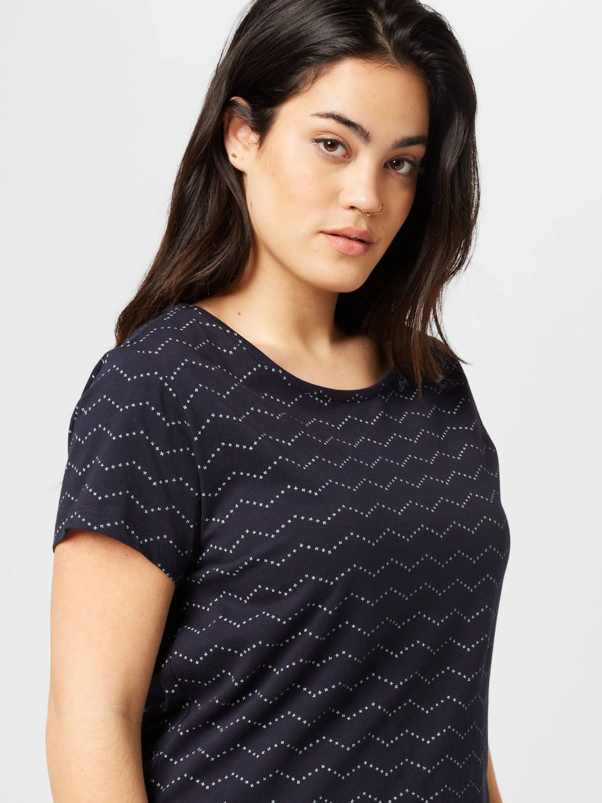 T-shirts Shirt Dames Navy 2 T-shirts Shirt Dames Navy - Afbeelding 2