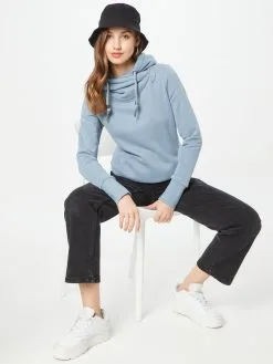 Ragwear Hoodies Sweatshirt Dames Lichtblauw -Ragwear Verkoopwinkel 567fe7273c7e26d7bba72befaf95fe31