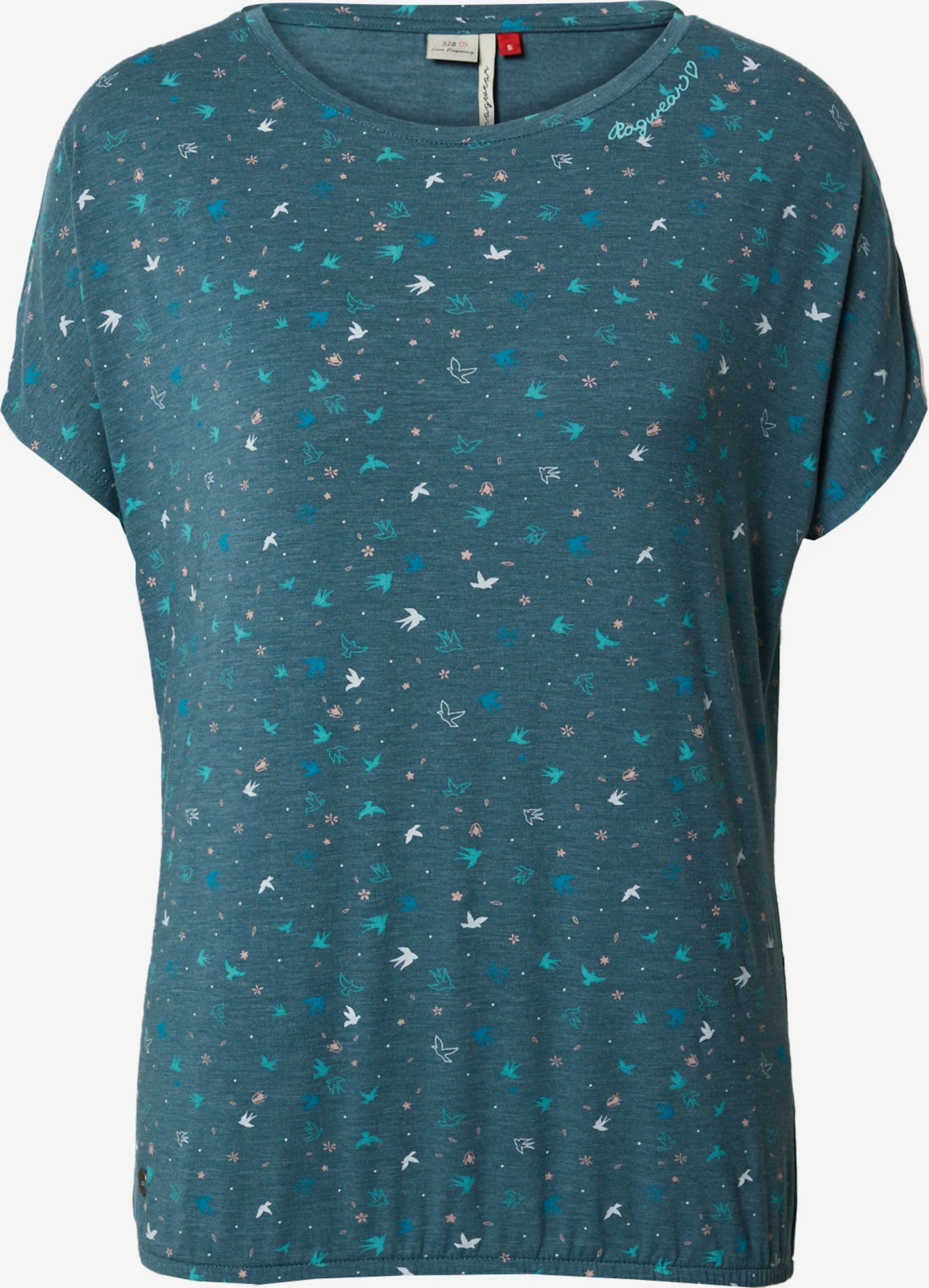 Ragwear T-shirts Shirt Dames Petrol / Jade Groen 1 Ragwear T-shirts Shirt Dames Petrol / Jade Groen