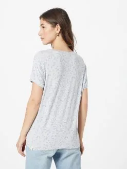 Ragwear T-shirts Shirt PECORI Dames Lichtgrijs -Ragwear Verkoopwinkel 5a0344ba500746ddb0e03894f52512a2