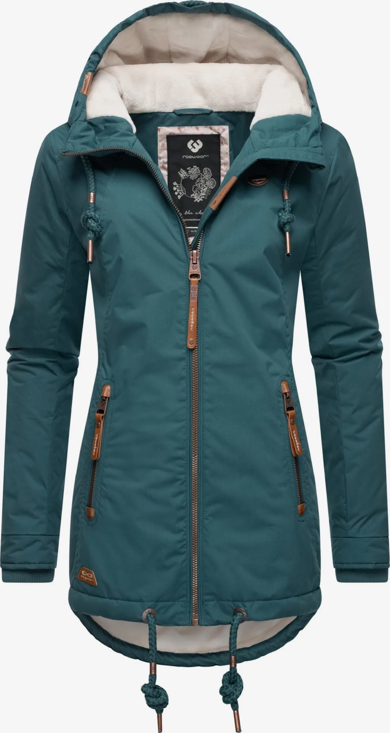 Ragwear Outdoor Jassen Functionele Jas Zuzka Dames Jade Groen 1 Ragwear Outdoor Jassen Functionele Jas Zuzka Dames Jade Groen