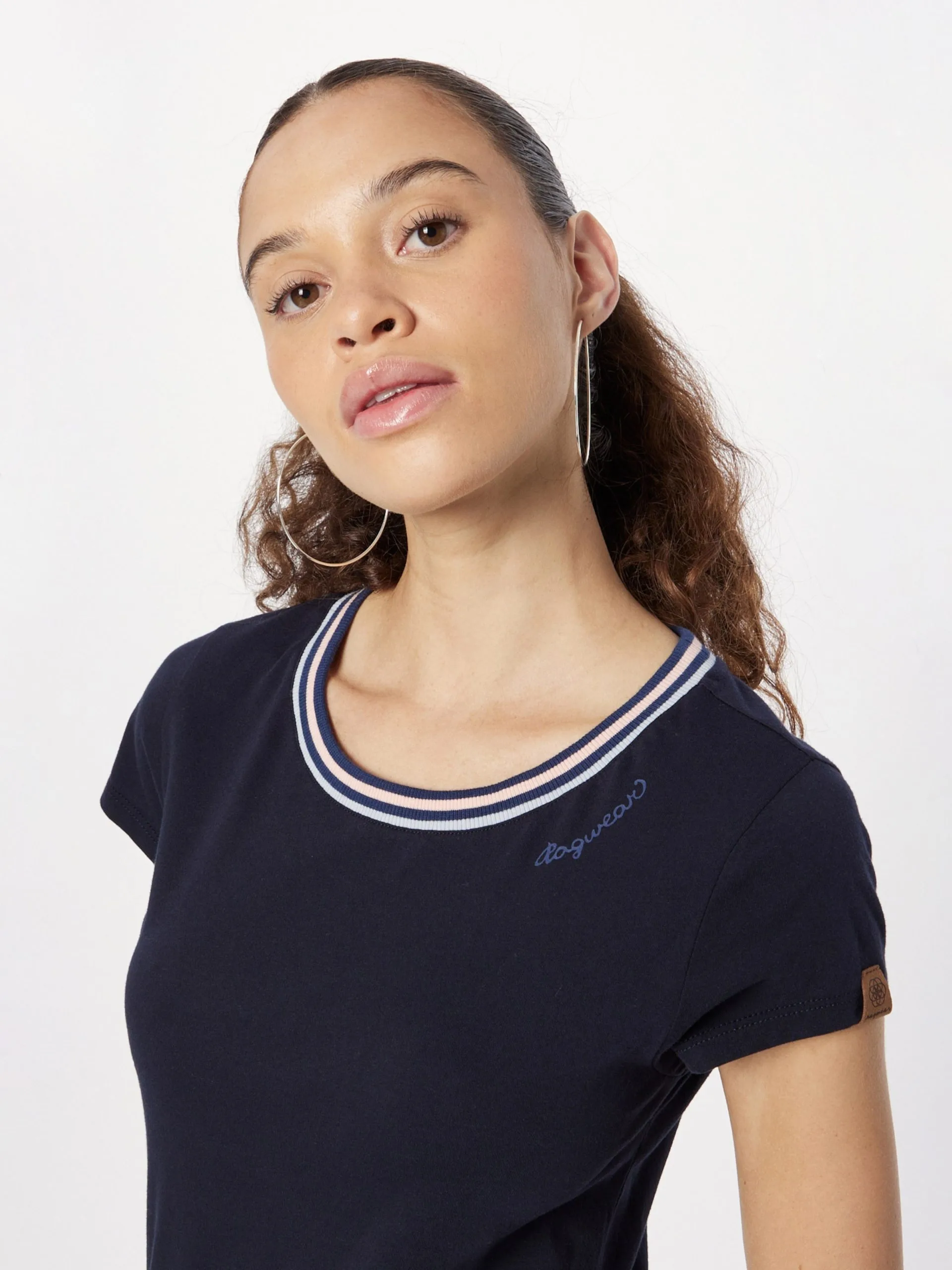 Ragwear T-shirts Shirt BOHEAM Dames Navy 2 Ragwear T-shirts Shirt BOHEAM Dames Navy - Afbeelding 2