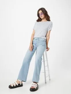 Ragwear T-shirts Shirt PECORI Dames Lichtgrijs -Ragwear Verkoopwinkel 5dba79c3771ff054b08d55e74556855b