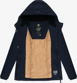 Ragwear Outdoor Jassen Functionele Jas Jazmin Remake II Dames Navy -Ragwear Verkoopwinkel 5e183da94522bd6576ad179421fa9c72
