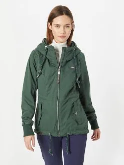 Ragwear Parkas Tussenparka DANKA Dames Donkergroen -Ragwear Verkoopwinkel 6079a0ceb8faa8aa51f873c7e43e828f