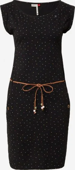 Ragwear Zomerjurken Zomerjurk Tagg Dames Zwart