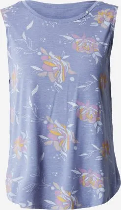 Ragwear Mouwloze Shirts Top VALENCA Dames Lichtblauw