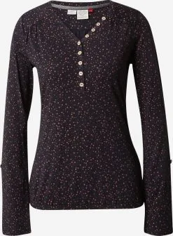 Ragwear Longsleeves Shirt Dames Zwart