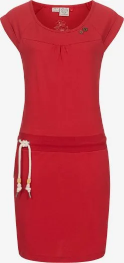 Ragwear Zomerjurken Zomerjurk Penelope Dames Rood