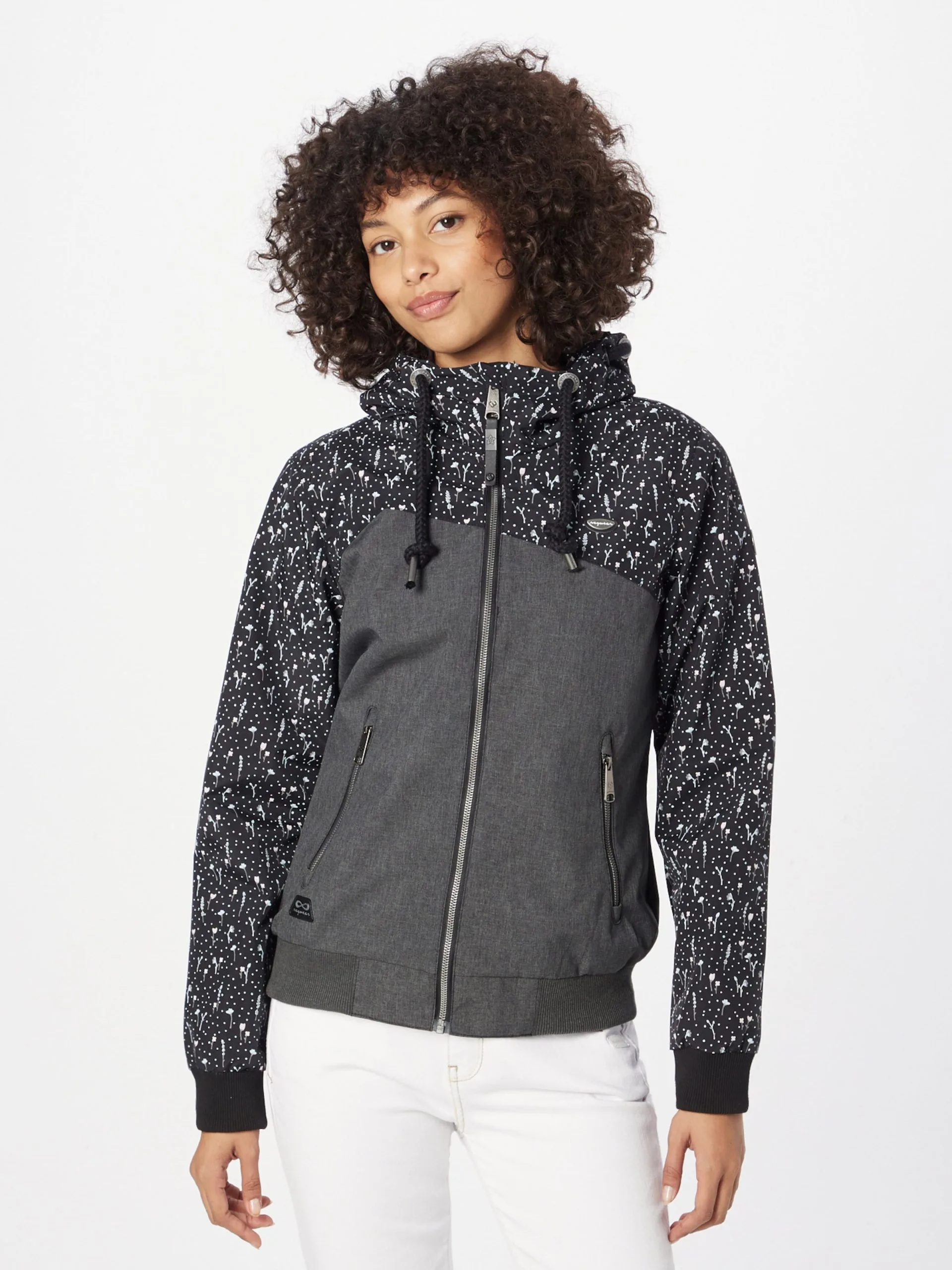 Ragwear Tussenjassen Tussenjas NUGGIE Dames Zwart 3 Ragwear Tussenjassen Tussenjas NUGGIE Dames Zwart - Afbeelding 3