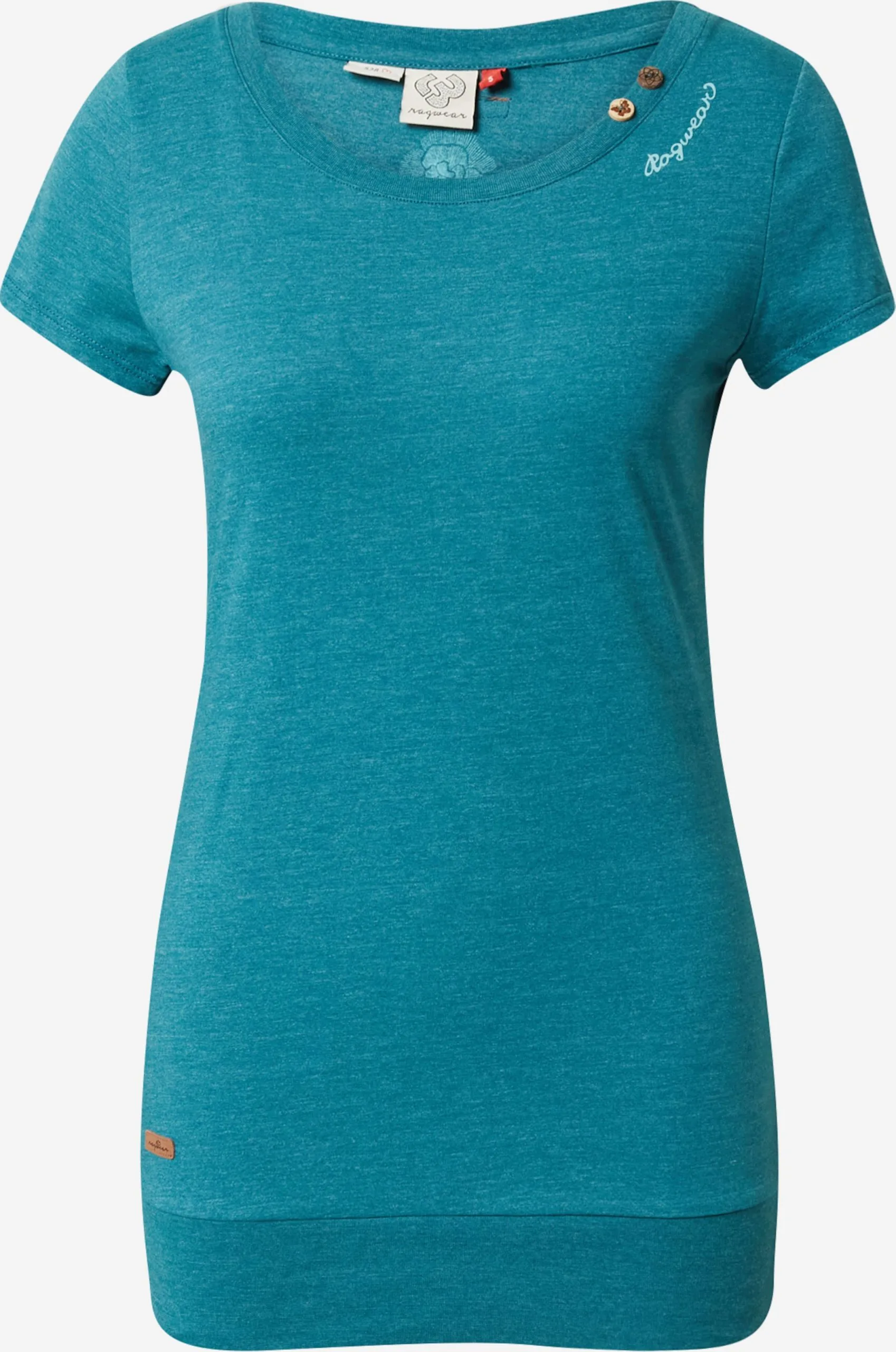 Ragwear T-shirts Shirt LESLY Dames Pastelblauw 1 Ragwear T-shirts Shirt LESLY Dames Pastelblauw