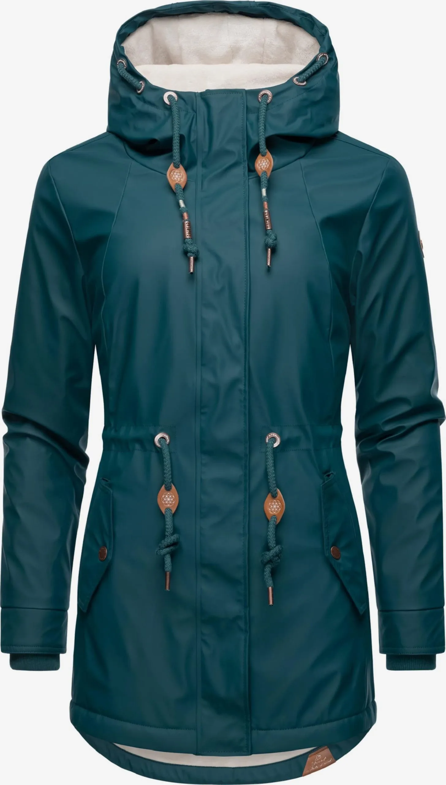 Ragwear Outdoor Jassen Functionele Jas Monadis Dames Groen 4 Ragwear Outdoor Jassen Functionele Jas Monadis Dames Groen - Afbeelding 4