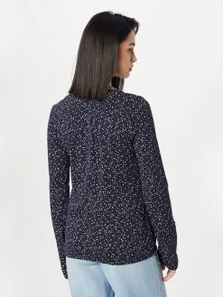Ragwear Longsleeves Shirt PINCH PRINT Dames Navy -Ragwear Verkoopwinkel 69c6f5a8e4e9cc63c6810a24ca3e9215