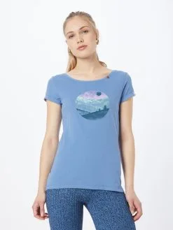 Ragwear T-shirts Shirt FLORAH Dames Blauw -Ragwear Verkoopwinkel 6a10dba09a88a88f8b1c4e1de5c3d6a5