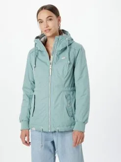 Ragwear Parkas Tussenparka DANKKA Dames Blauw -Ragwear Verkoopwinkel 6a5a267a19cc00e7554d4deb5c837460