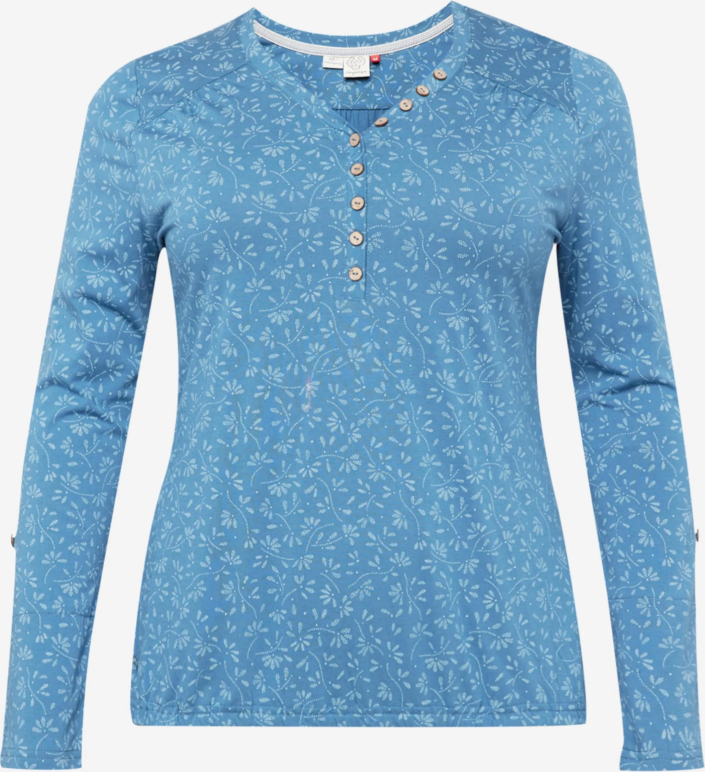 Longsleeves Shirt Dames Indigo / Lichtblauw 1 Longsleeves Shirt Dames Indigo / Lichtblauw