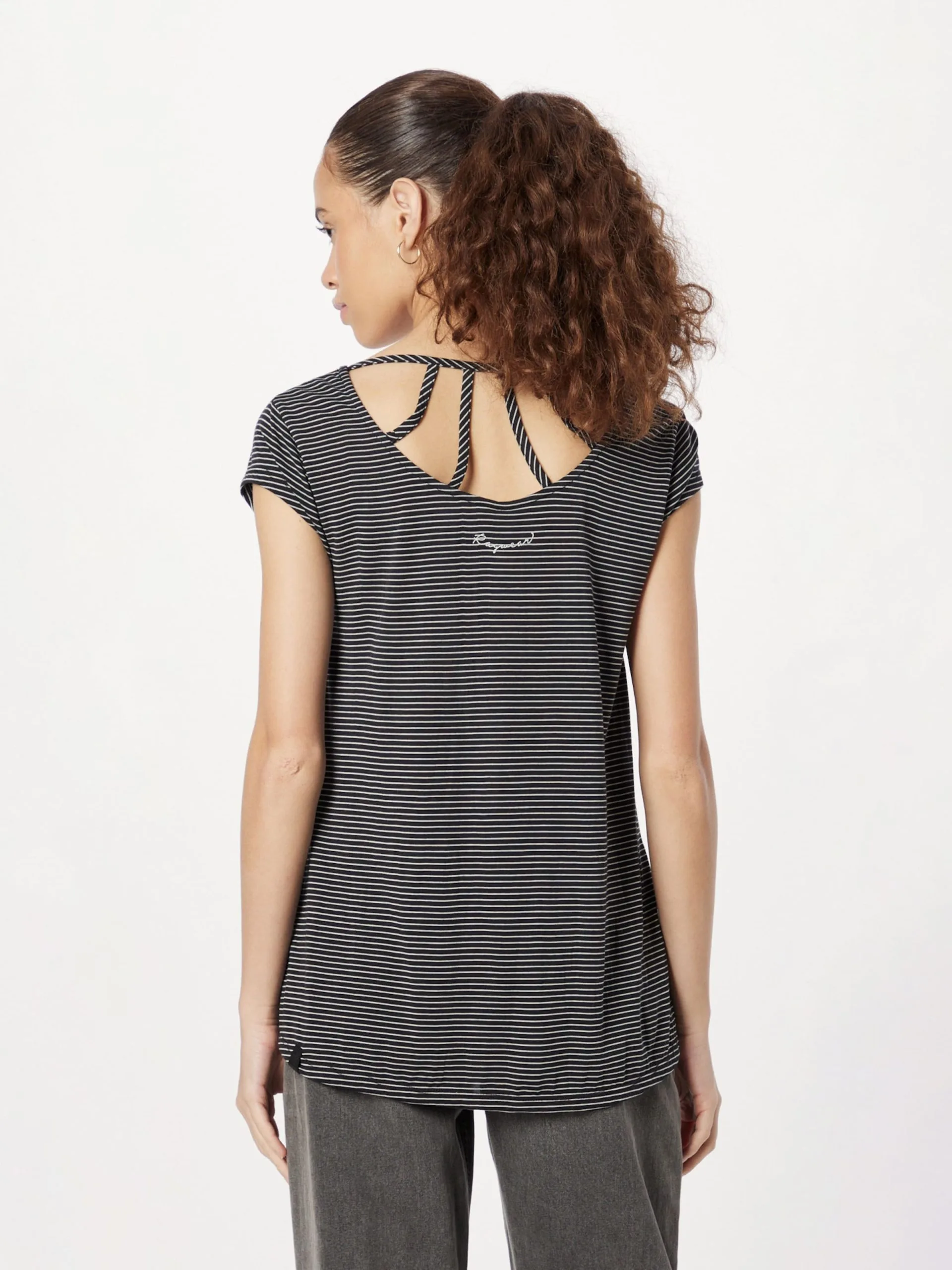 Ragwear T-shirts Shirt Dinnora Dames Zwart 4 Ragwear T-shirts Shirt Dinnora Dames Zwart - Afbeelding 4