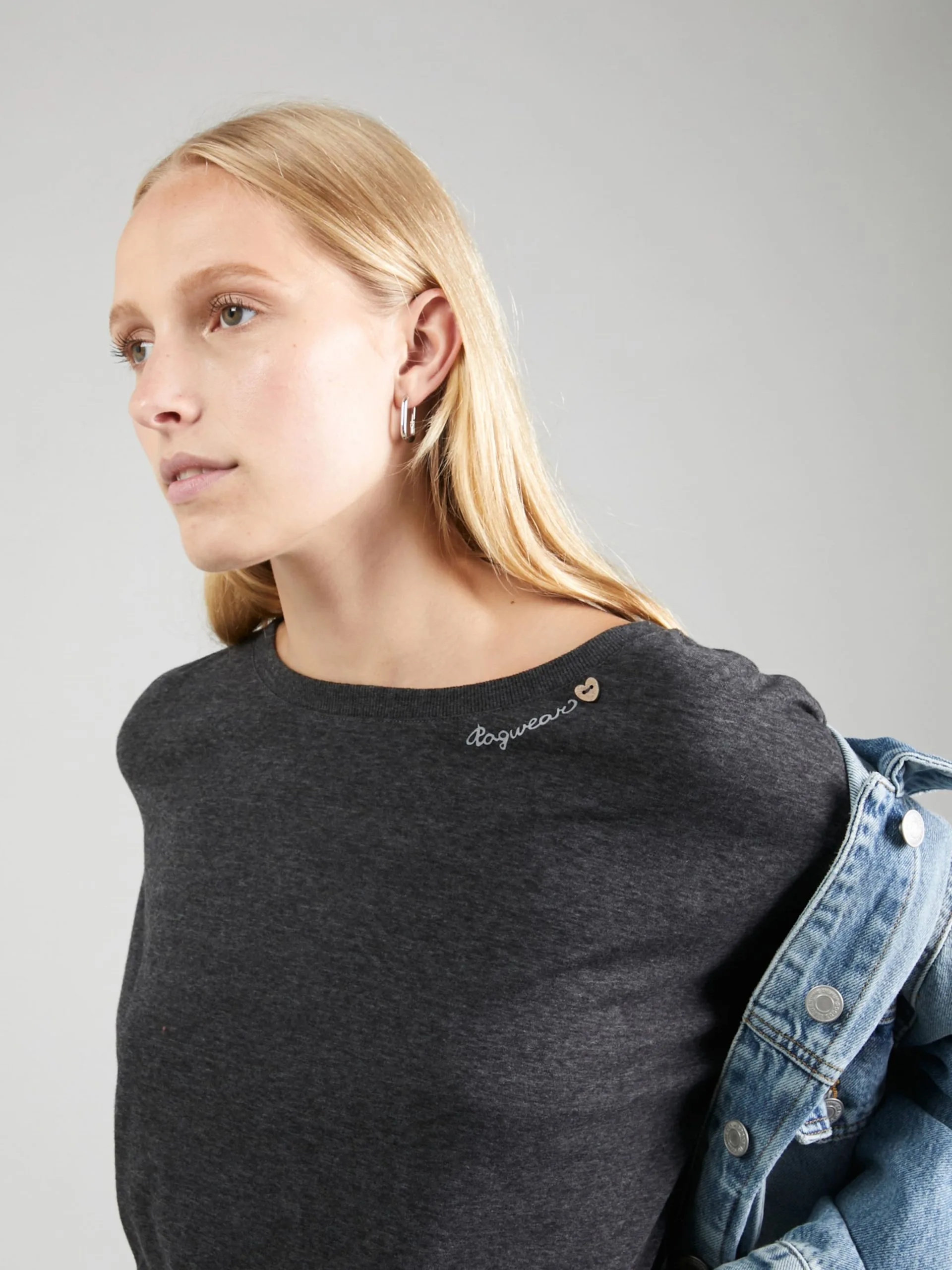 Ragwear Longsleeves Shirt Dames Donkergrijs 2 Ragwear Longsleeves Shirt Dames Donkergrijs - Afbeelding 2