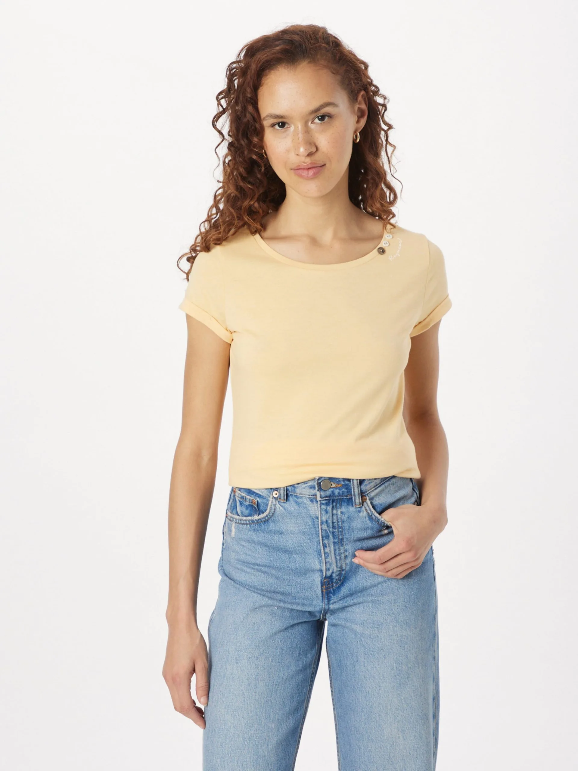 Ragwear T-shirts Shirt Florah Dames Sand 2 Ragwear T-shirts Shirt Florah Dames Sand - Afbeelding 2