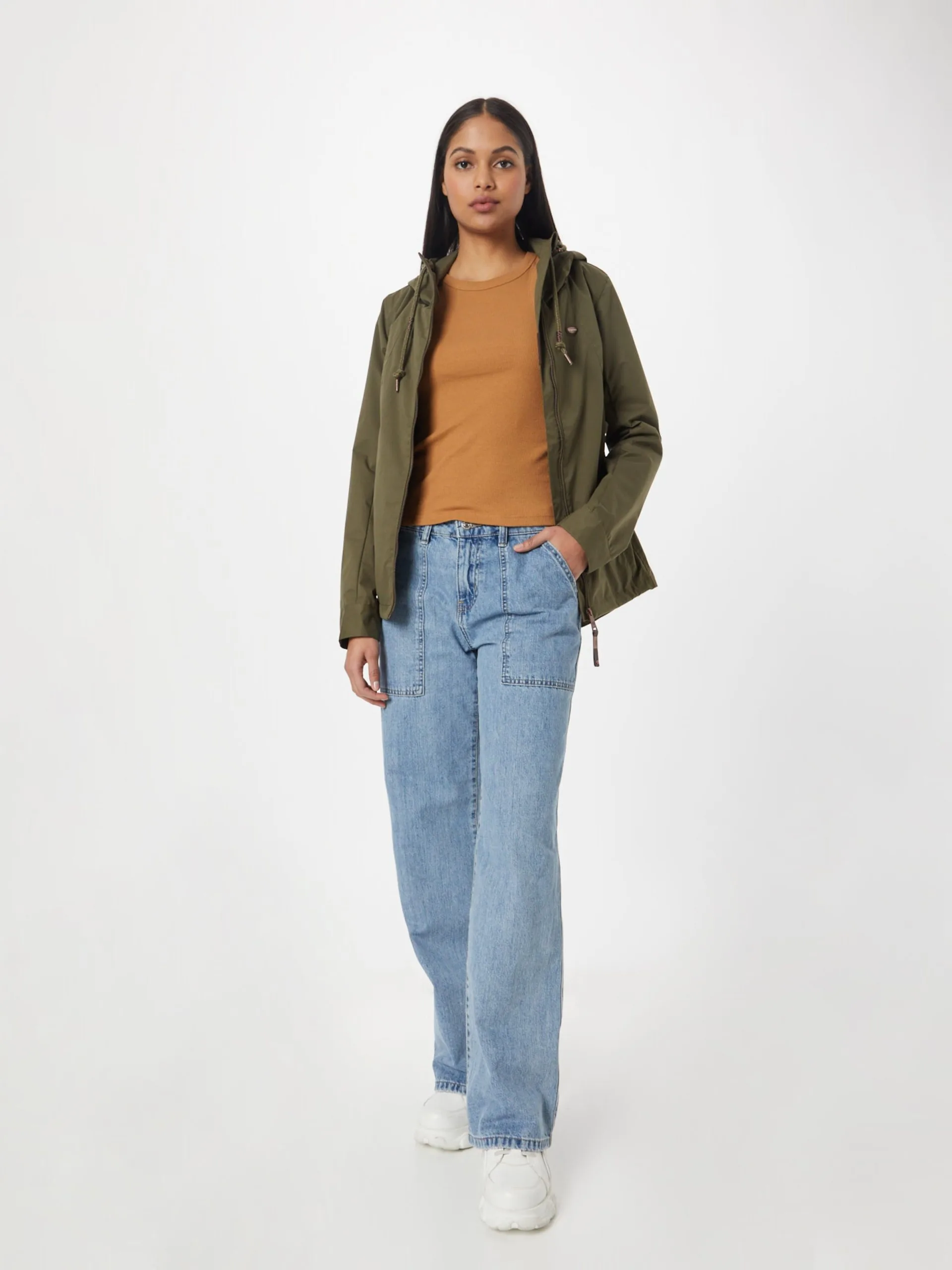 Ragwear Tussenjassen Tussenjas Dames Olijfgroen 5 Ragwear Tussenjassen Tussenjas Dames Olijfgroen - Afbeelding 5