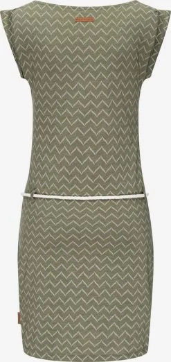Ragwear Zomerjurken Zomerjurk Tag Zig Zag Dames Olijfgroen -Ragwear Verkoopwinkel 6e00e883f66bafd5e247732c041f1773