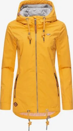 Ragwear Outdoor Jassen Functionele Jas Zuzka Dames Geel -Ragwear Verkoopwinkel 7047b62d1d52a0ee09830c39c8faebf4
