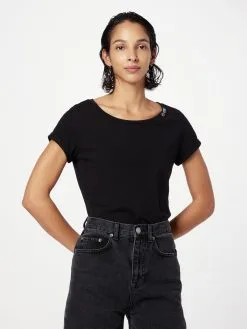 Ragwear Longsleeves Shirt FLORAH Dames Zwart -Ragwear Verkoopwinkel 717a45d27b89f90d8e66be930559eff4