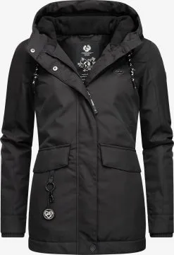 Ragwear Outdoor Jassen Functionele Jas Jazmin Dames Zwart