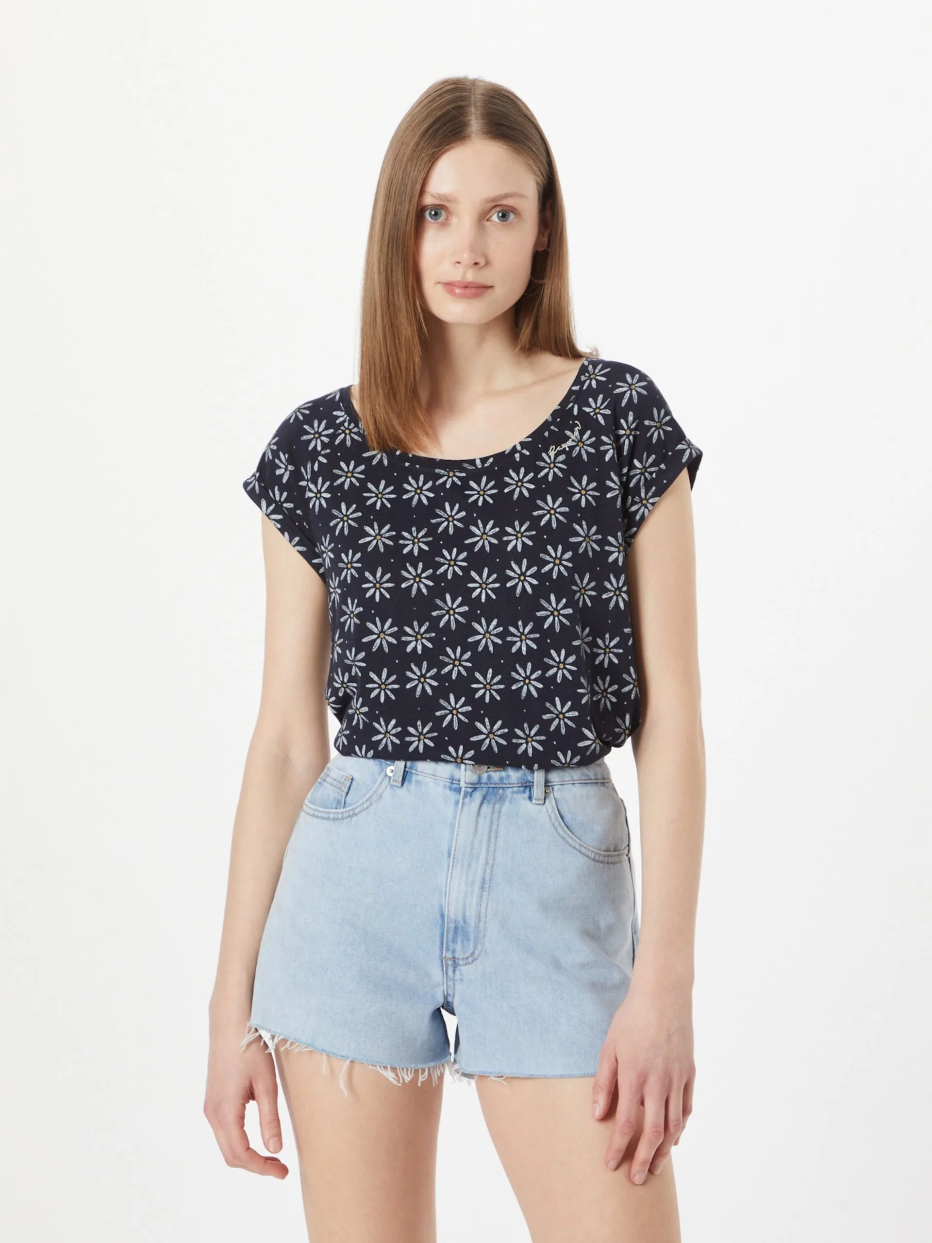 Ragwear T-shirts Shirt ZILDA Dames Navy 3 Ragwear T-shirts Shirt ZILDA Dames Navy - Afbeelding 3