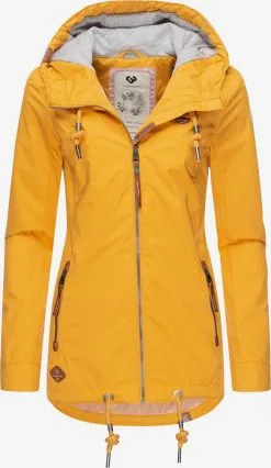 Ragwear Outdoor Jassen Functionele Jas Zuzka Dames Geel