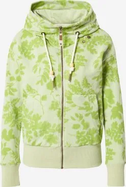 Ragwear Verkoopwinkel 21 Ragwear Sweatvesten Sweatvest Dames Pastelgroen / Lichtgroen