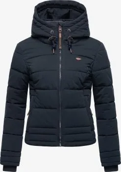 Ragwear Winterjassen Winterjas Novva Dames Navy -Ragwear Verkoopwinkel 7742ed3f81228b7ea72dd611735e9134