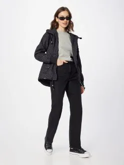 Ragwear Tussenjassen Tussenjas DANKKA Dames Zwart -Ragwear Verkoopwinkel 79b6cb87a3e350c9a07dc8aa1c046906